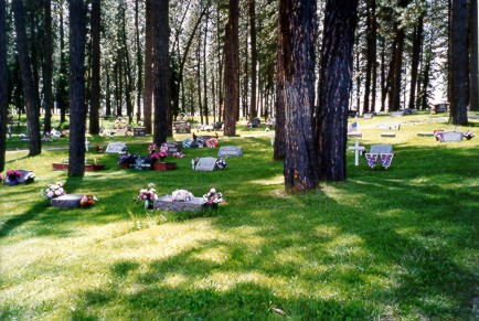Ronan Cemetery, 1999 (67KB)