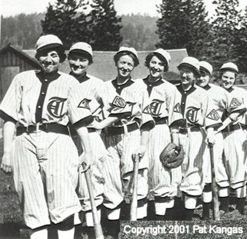 1916 Ladies Baseball (Donated by Pat Kangas)