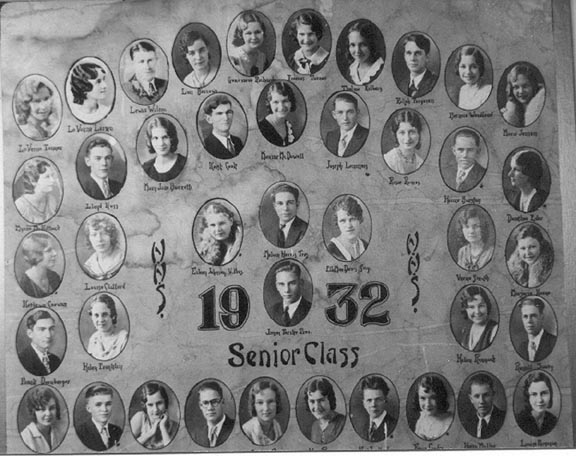 Graduating Class of 1932, Hardin High School