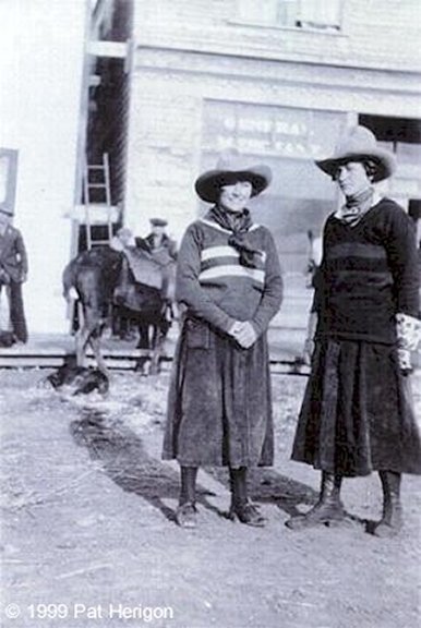 Bronco Nell, 1920 Belt, Cascade County, Montana