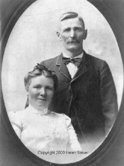 John and Jennette Eller Coulson, Cascade, Cascade County, Montana