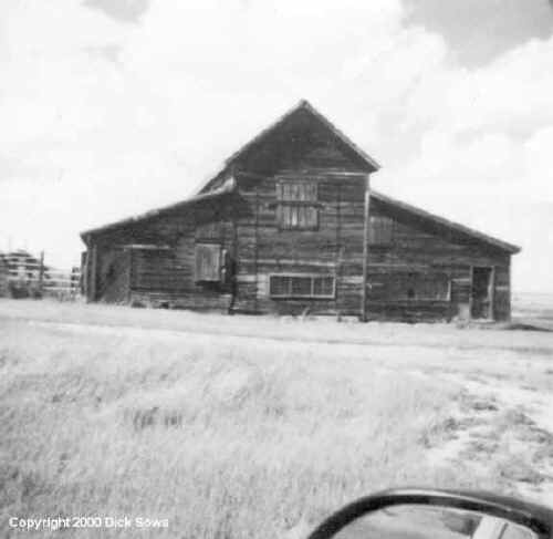 Phillips Ranch Cow Barn 1933, Castner Falls, Cascade County, Montana