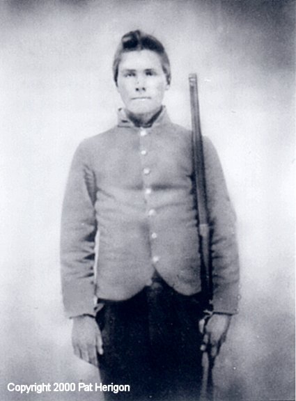 George Washington Goodman Confederate Army - Civil War, Great Falls, Cascade County, Montana