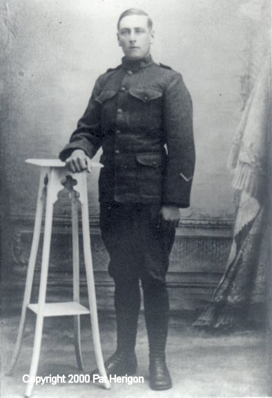 Sergeant Hiram Cornelius Cummings WWI, Great Falls, Cascade County, Montana