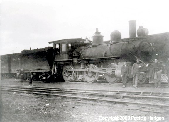 Historical Train, Great Falls, Cascade County, Montana