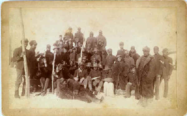 Buffalo Soldiers of the 25th Infantry, 1890