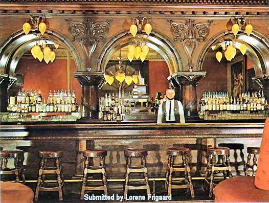 Marcus Daly Back Bar in Montana Hotel