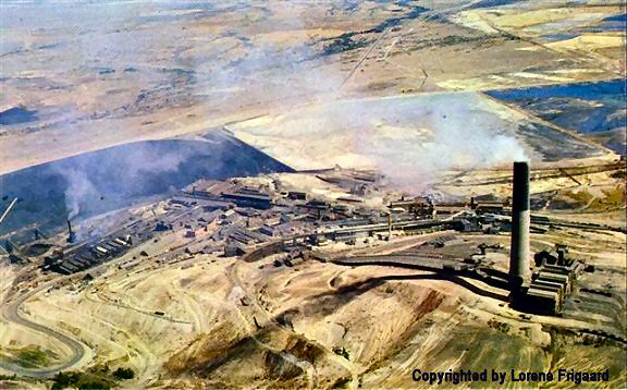 Anaconda Copper Mining Company Smelter Aerial View
