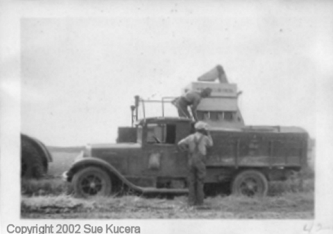 Farming Near Winifred 1942