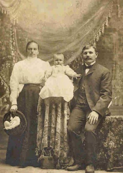 Erchul Family 1906, Storrs, Gallatin County, Montana