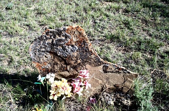 Unknown Grave Marker, Nordahl Cemetery, Musselshell River Breaks