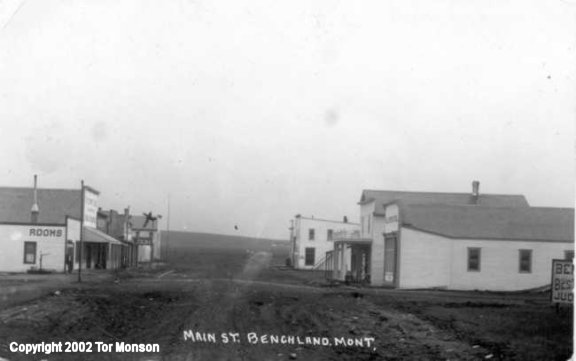 Benchland, Montana 1907
