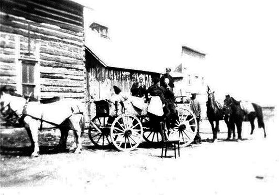 Old Photo of Utica, Montana