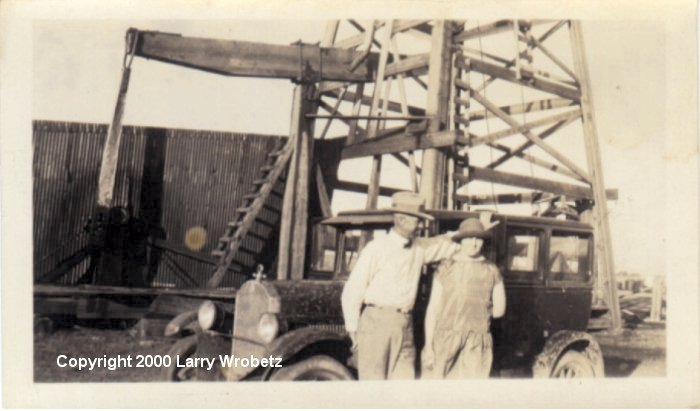 Oil Well, Unknown People and Location
