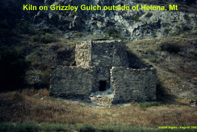 Kiln On Grizzley Gulch, Outside of Helena, Montana