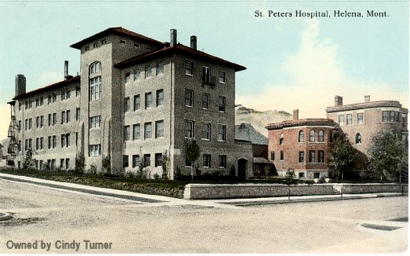 Postcard - St. Peters Hospital, Helena