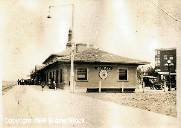 Helena Train Station circa 1912 - 1920