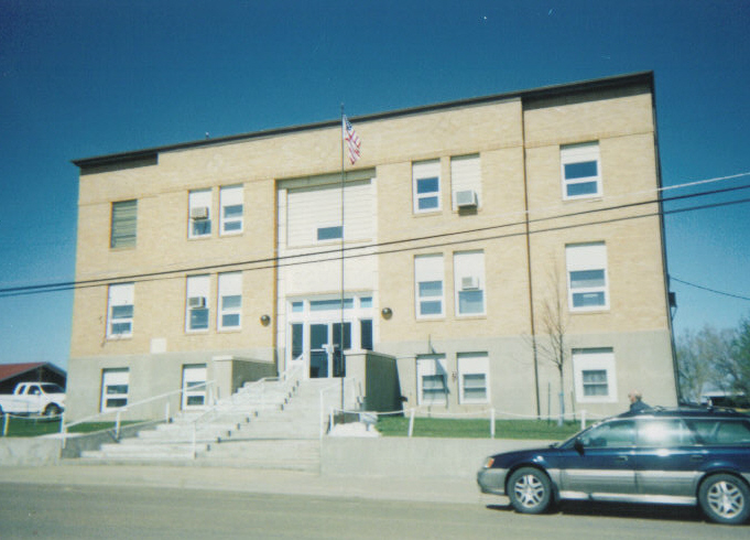 McCone County Courthouse Circle, Montana