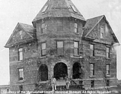 Old Roundup Hospital, Roundup, Musselshell County, Montana