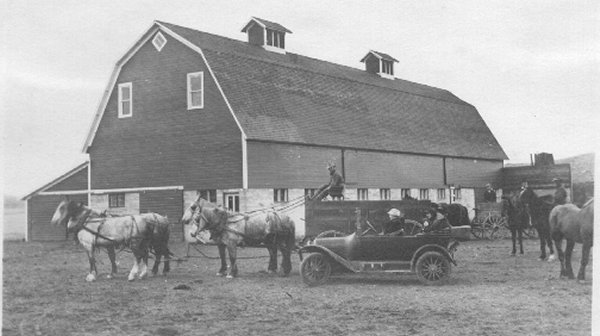 Barn At Upper Ranch 1916