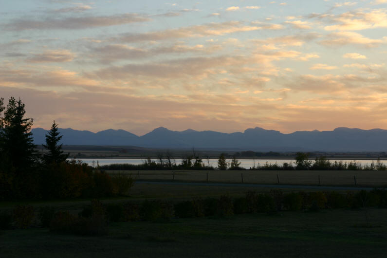 Sunset, Valier Pondera County, Montana