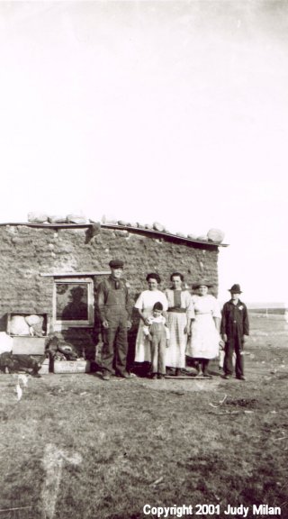 Dittmer and White Family, Richland County, Montana
