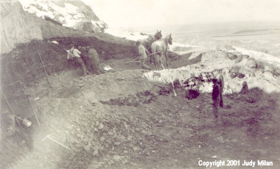 Men on a Mountain, Richland County, Montana