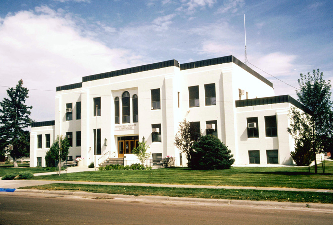 Roosevelt County Courthouse, Malta, Roosevelt County, Montana