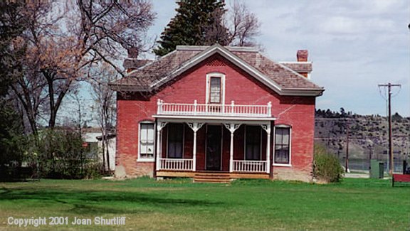 Old house on Stillwater County Courthouse Grounds
