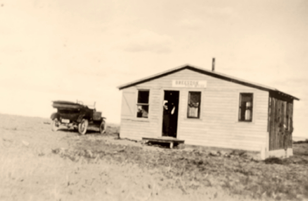 Breeston Post Office, Teton County, Montana
