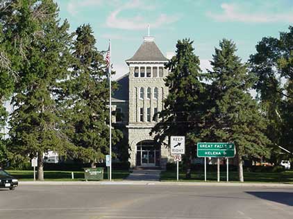 Teton County Courthouse, Choteau, Teton County, Montana