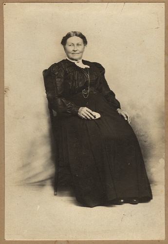 Unknown Woman, circa 1900, Choteau, Teton County, Montana