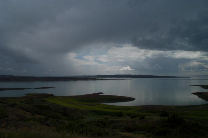 Storm on Fort Peck Lake Fort Peck, Valley County, Montana