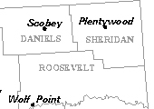 northeast montana map