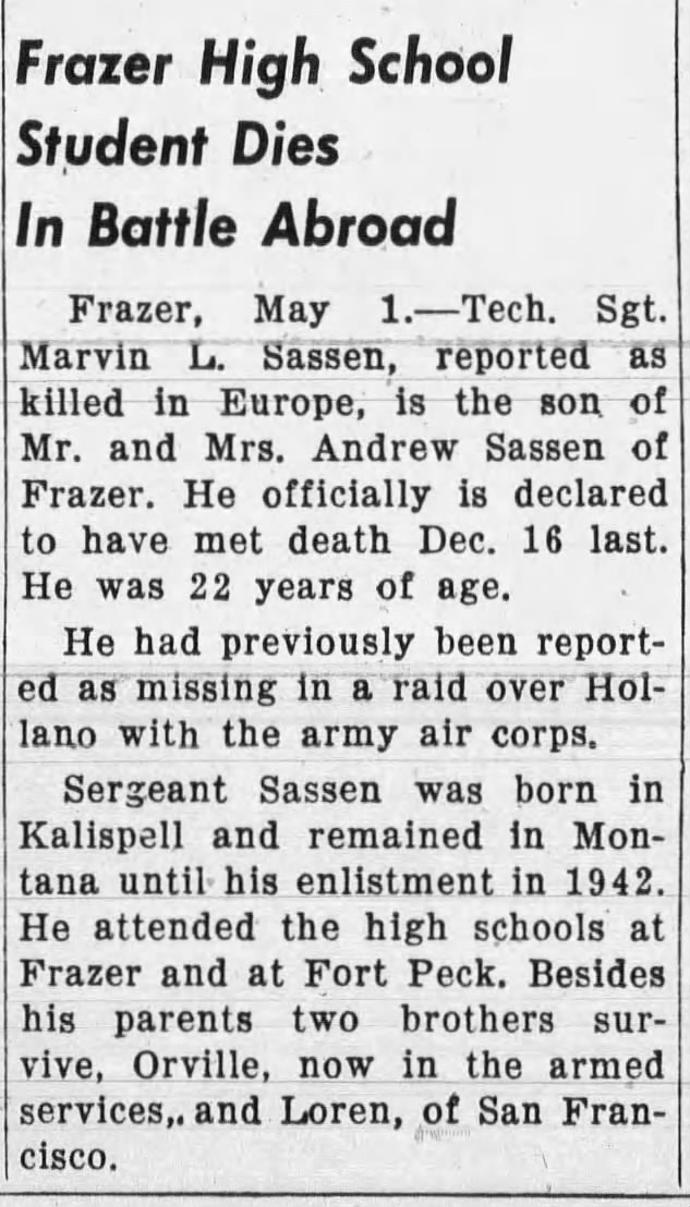 Dawson County MT Ancestry