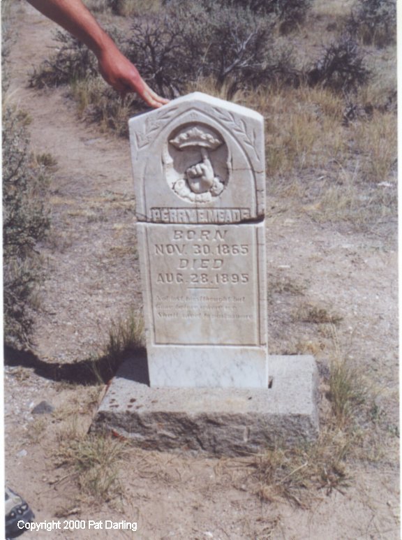 Bannack Cemetery, Perry E. Meade