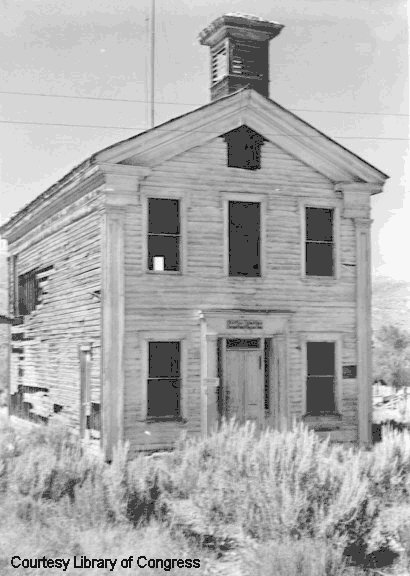 Bannack School And Masonic Temple