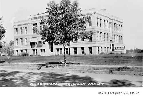 Blaine County Courthouse, Chinook,Blaine County, Montana