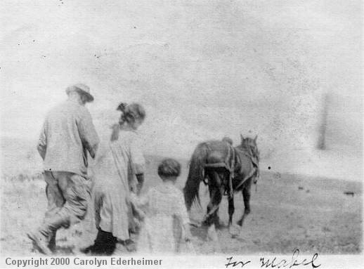 Plowing with the Kids, Summer of 1917