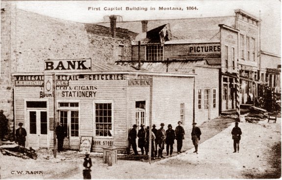 First Capitol Building-Postcard