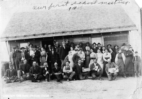 First School Meeting 1915