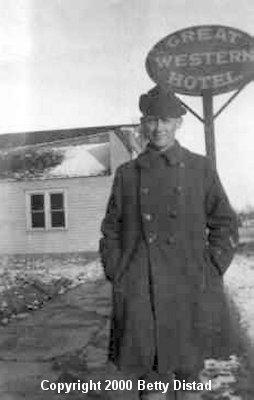 Gib Distad Stationed At Camp Dodge