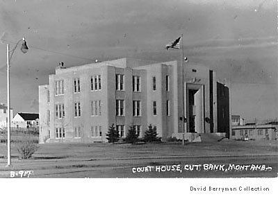 Glacier County Courthouse - Postcard