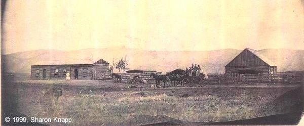 The First House Built in Flint Creek Valley