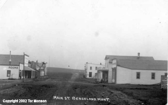 Benchland, Montana 1907