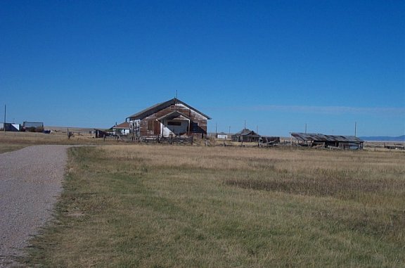 Old Buildings, Buffalo, Montana