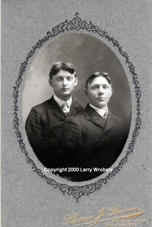 Charles Wrobetz and Friend from New York