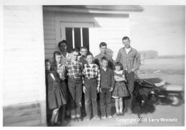 Ackerly School Students 1961