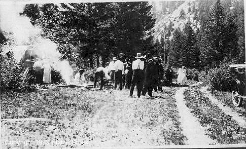 The Horsemeat Picnic, July 4, 1918, Near Canyon Ferry, Lewis and Clark County, Montana