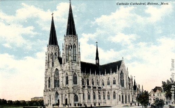 Postcard - Catholic Cathedral, Helena